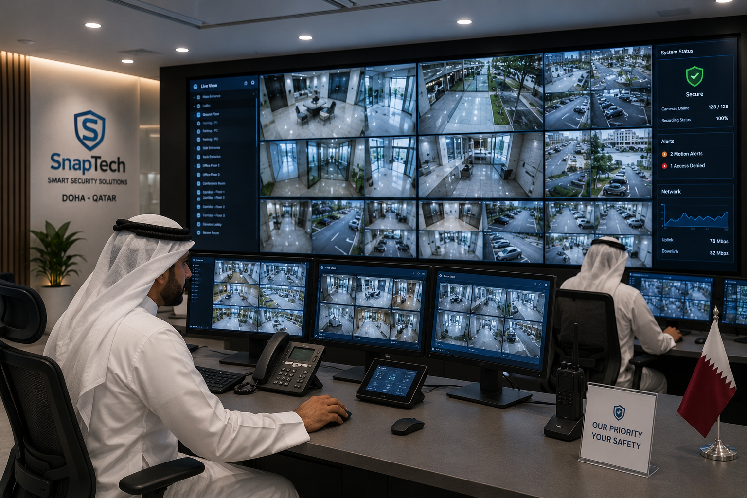 CCTV Security Solutions in Qatar: A Complete Guide for Businesses